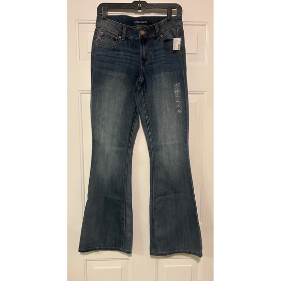Maurices Women's Size 4‎ Regular Medium Wash Bootcut Jeans NWT Denim - Picture 2 of 13